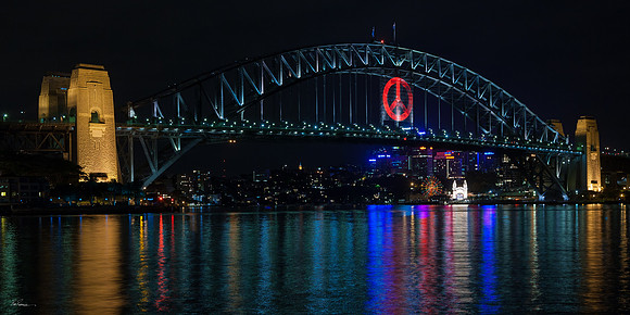 Sydney Harbour Bridge - New Years Peace
